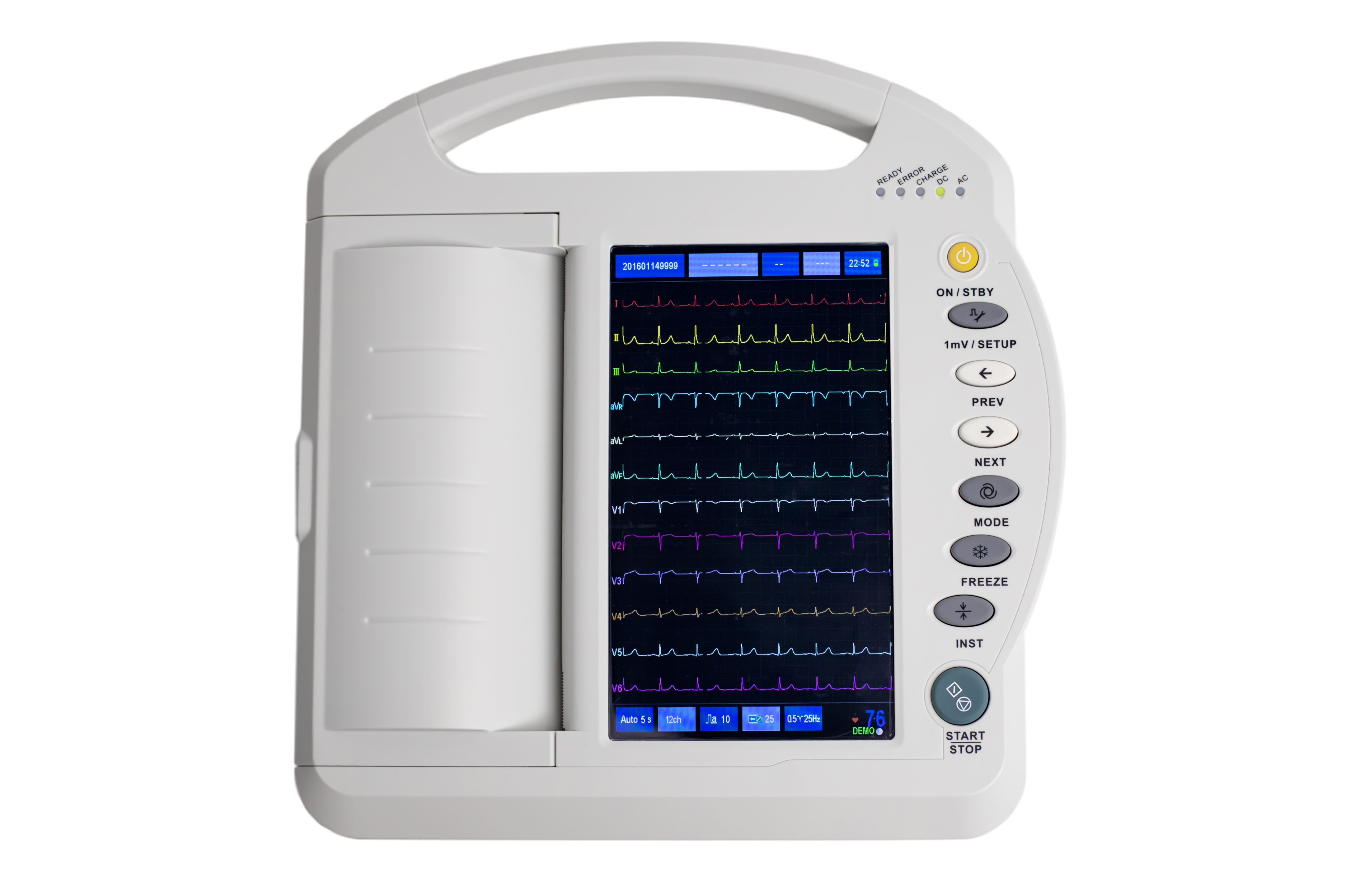 12-Channel ECG: TPEE-T12