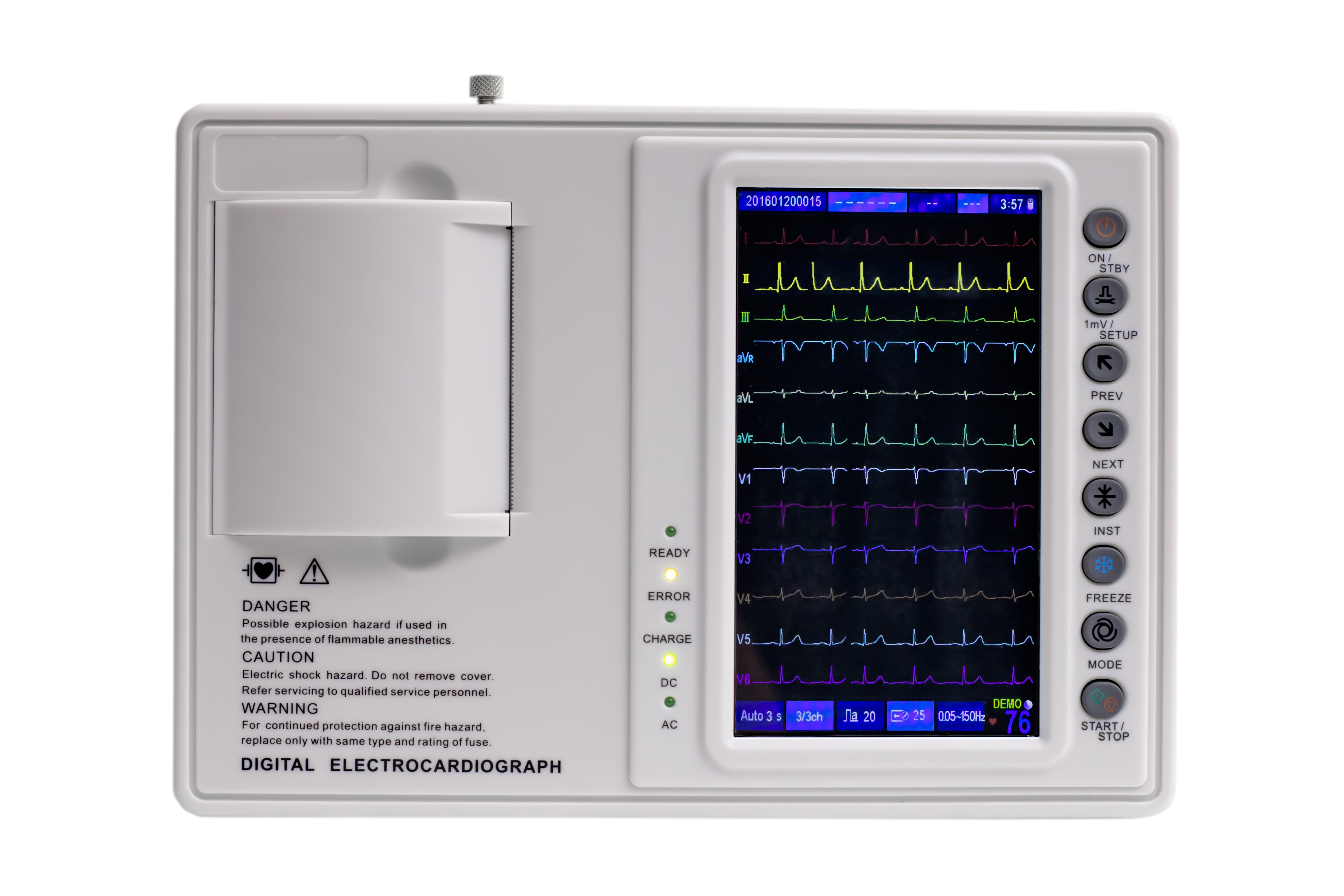 Six Channel ECG: TPE-T6